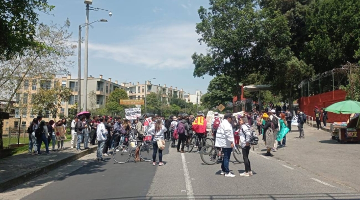 Protestas en la Avenida Circunvalar Protestas en la Avenida Circunvalar