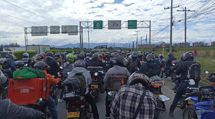 Marchas en Bogotá