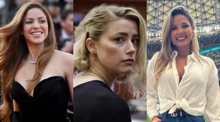 Shakira, Amber Heard y Melissa Martínez Shakira, Amber Heard y Melissa Martínez