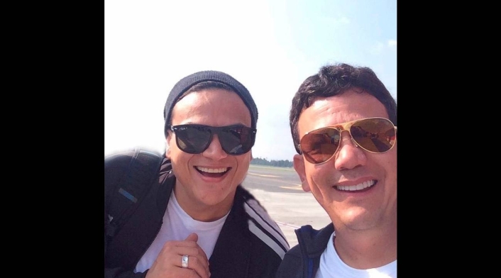 Silvestre Dangond y Carlos Bloom Silvestre Dangond y Carlos Bloom