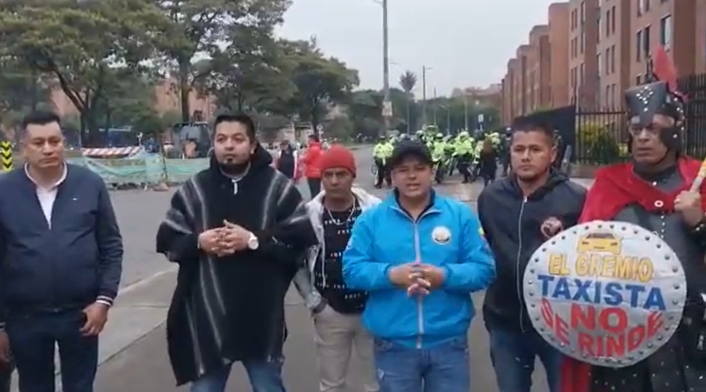 Taxistas en Bogotá Taxistas en Bogotá