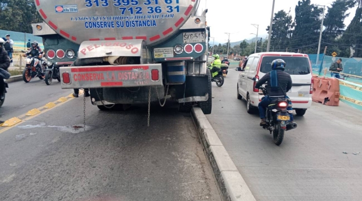 Caos en la movilidad de Bogotá Trancones en Bogotá