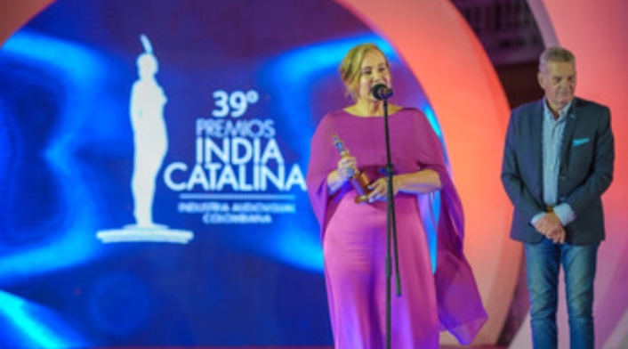 Alejandra Borrero en la gala de los India Catalina 2023 Alejandra Borrero en la gala de los India Catalina 2023