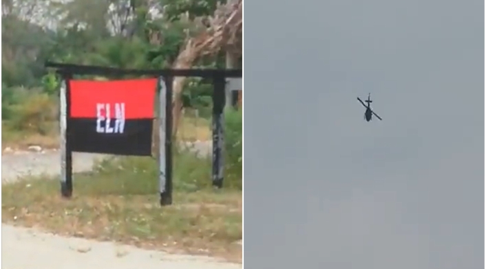 Ataque del ELN a helicóptero del Ejército Ataque del ELN a helicóptero del Ejército