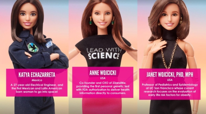 Homenaje de Barbie en el Día internacional de la mujer Homenaje de Barbie en el Día internacional de la mujer