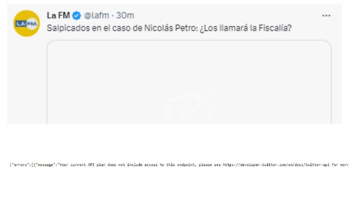 Caída en Twitter Caída en Twitter