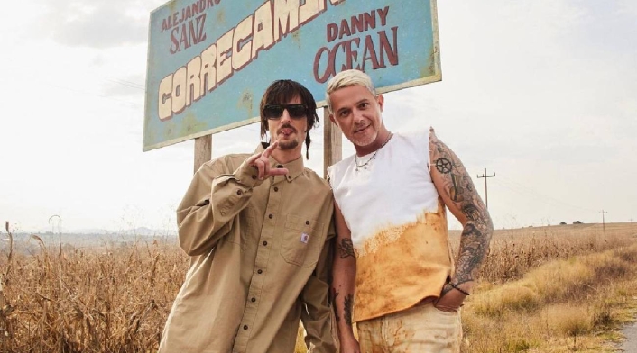 Danny Ocean y Alejandro Sanz Danny Ocean y Alejandro Sanz
