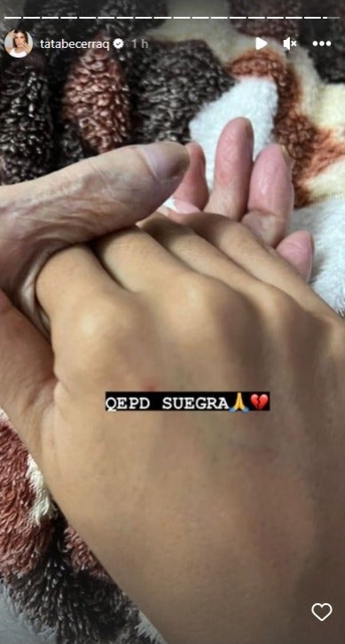 Falleció la mamá de Peter Manjarrés