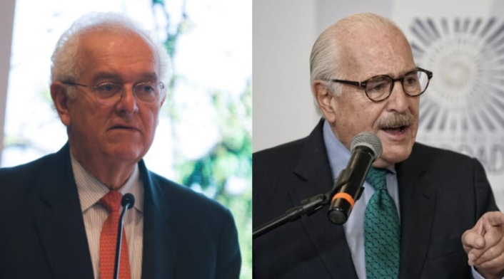 José Antonio Ocampo y Andrés Pastrana José Antonio Ocampo y Andrés Pastrana