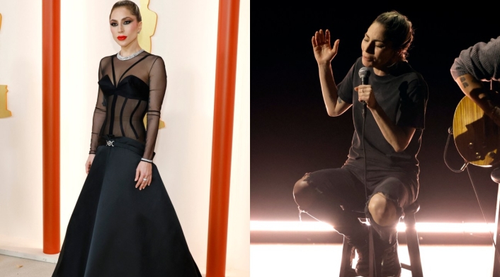 Lady Gaga en los Premios Óscar 2023