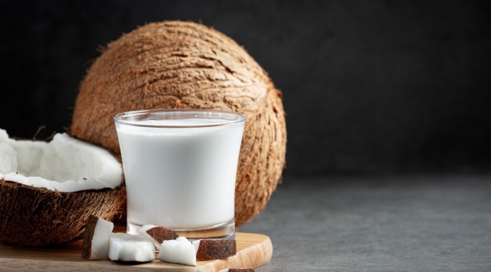 Leche de coco Leche de coco- remedio para las horquillas