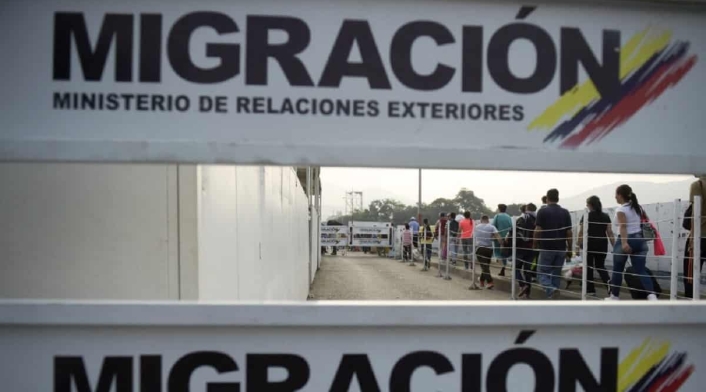 Migración Colombia en zona de frontera entre Colombia y Venezuela