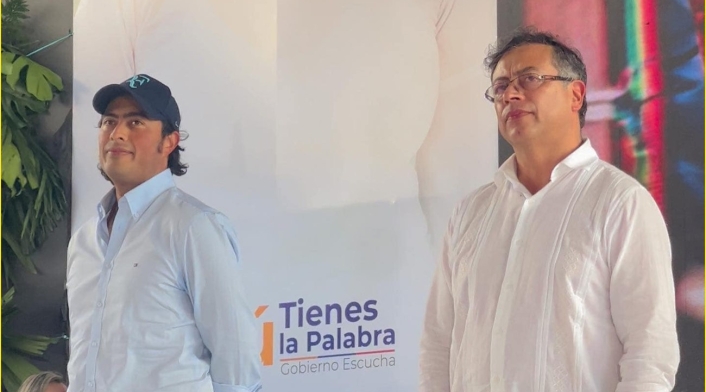 Nicolás Petro y Gustavo Petro Nicolás Petro y Gustavo Petro