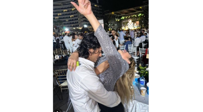 Nicolas Petro y Laura Ojeda