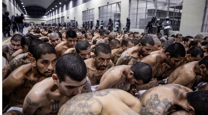 Pandilleros del Salvador Pandilleros en cárcel del Salvador