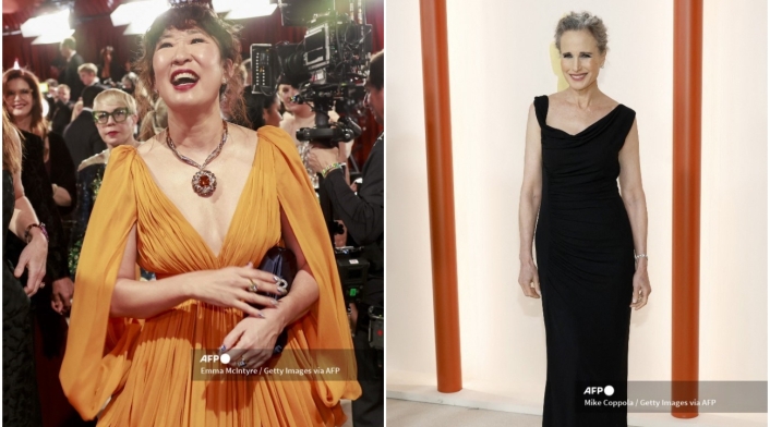 Premios Oscar 2023: Sandra Oh y Andie MacDowell