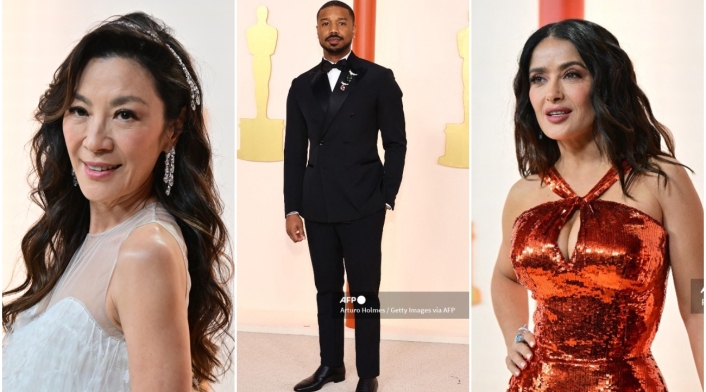 Premios Oscar 2023: Michelle Yeoh, Michael B. Jordan y Salma Haye