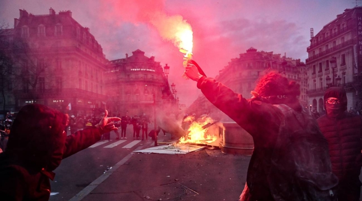 Protestas en Francia Protestas en Francia