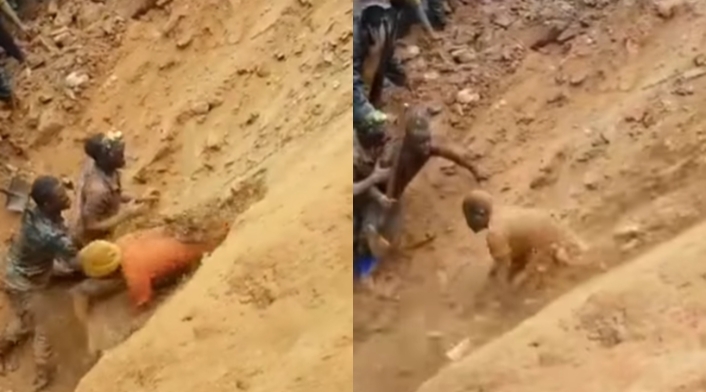 Rescate de mineros en el Congo Rescate de mineros en el Congo