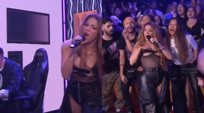 Shakira cantando Music Session #53 Shakira cantando Music Session #53