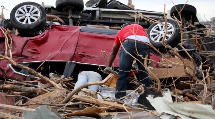 Tornado en Rolling Fork, Misisipi Tornado en Rolling Fork, Misisipi