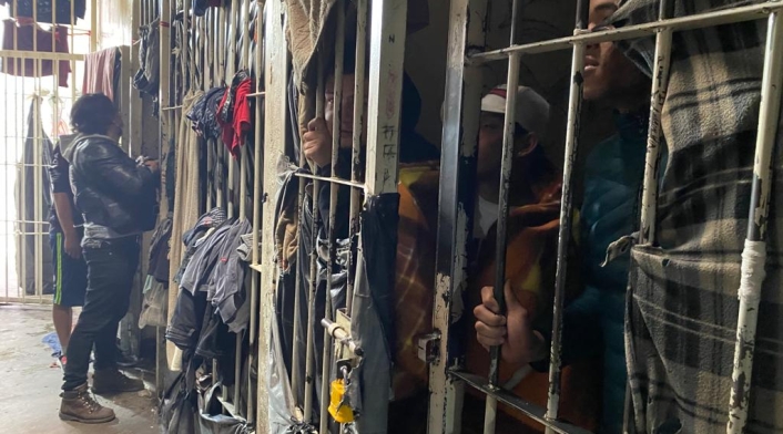 Hacinamiento Estación de policía de Ciudad Bolívar