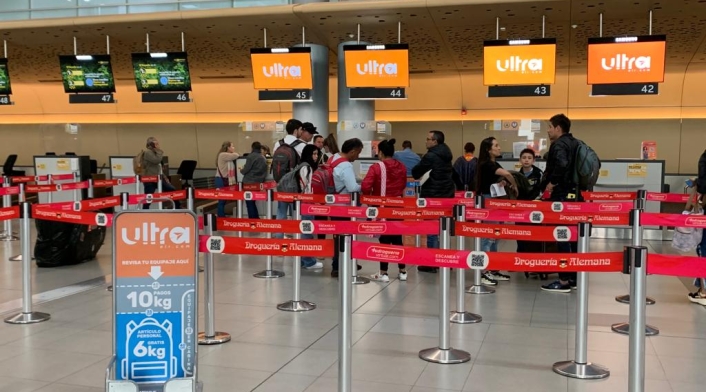 Ultra Air, aeropuerto El Dorado