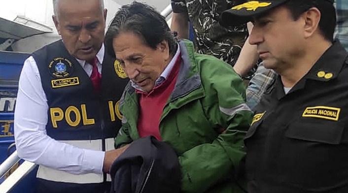 Alejandro Toledo, expresidente de Perú