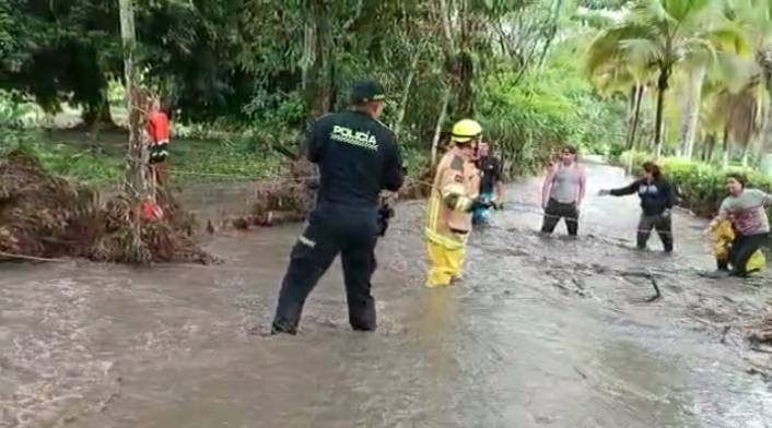 En Tocaima se presenta creciente del rio Bogotá