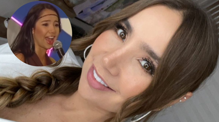 Paola Jara a sus 14 años Paola Jara a sus 14 años