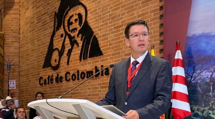 Germán Bahamón, gerente general de la Federación Nacional de Cafeteros. Germán Bahamón, gerente general de la Federación Nacional de Cafeteros.