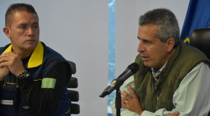 Luis Fernando Velasco, director encargado de la UNGRD Luis Fernando Velasco, director encargado de la UNGRD