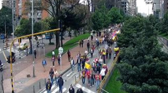 Marchas de la oposición en Bogotá Marchas de la oposición en Bogotá