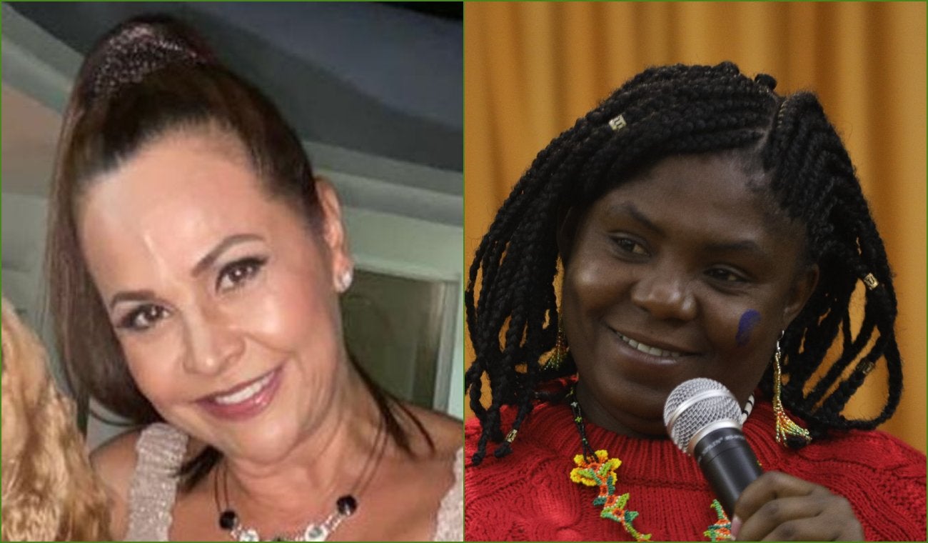 Patricia Grisales y Francia Márquez Patricia Grisales y Francia Márquez