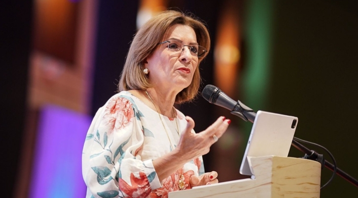 Margarita Cabello, procuradora general de la Nación, en Ibagué.