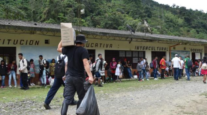 Se está preparando el retorno voluntario de varias familias indígenas Emberá de Risaralda y Chocó.