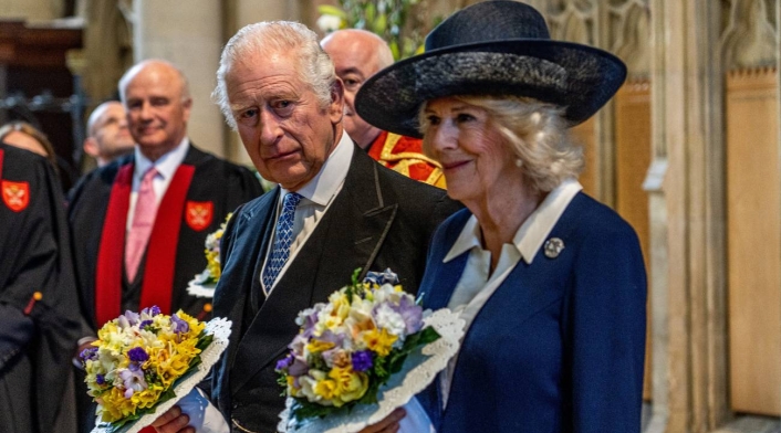 Rey Carlos III y Camila Parker