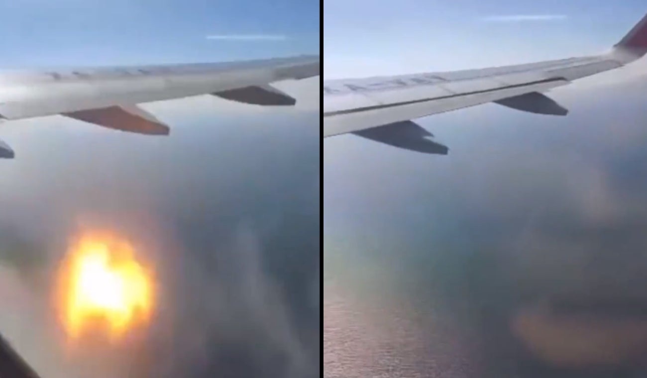 Video de explosión de avión Video de explosión de avión