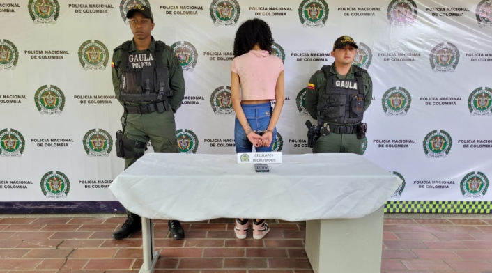 La mujer fue capturada