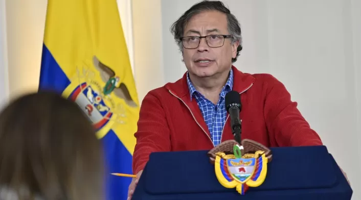 Gustavo Petro, presidente de Colombia.