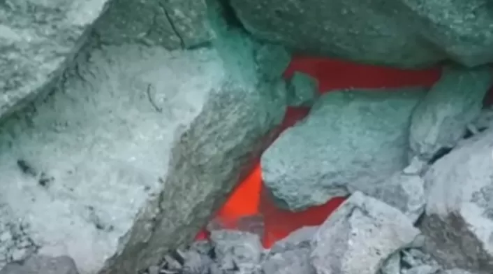 Anomalías en inmediaciones del Volcán Cerro Bravo
