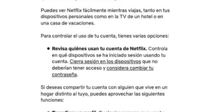 Actualización de Netflix Actualización de Netflix