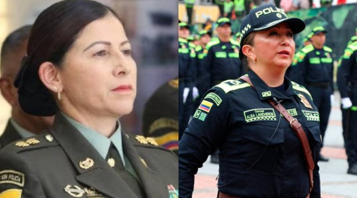 Coronel Alba Patricia Lancheros Silva y general Sandra Patricia Hernández Coronel Alba Patricia Lancheros Silva y general Sandra Patricia Hernández