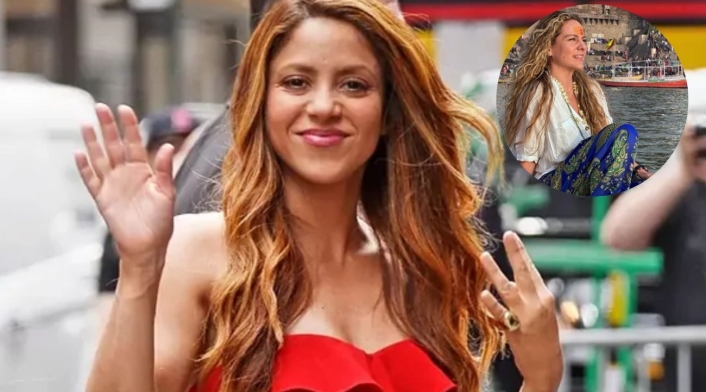 Shakira y esposa de Mauricio Vélez Shakira y esposa de Mauricio Vélez