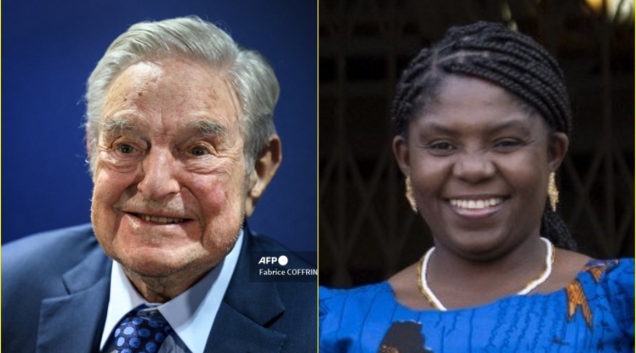 George Soros y Francia Márquez George Soros y Francia Márquez