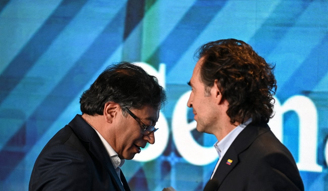 Gustavo Petro y Federico Fico Gutiérrez Fico Gutiérrez se solidariza con Petro por tuit sobre niños del Guaviare