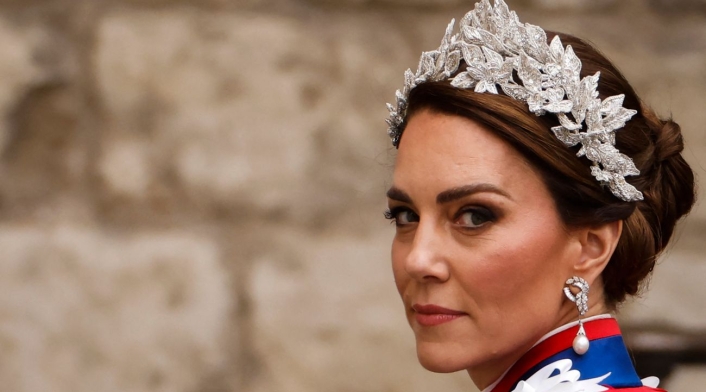 Kate Middleton, princesa de Gales, durante la coronación Kate Middleton, princesa de Gales, durante la coronación