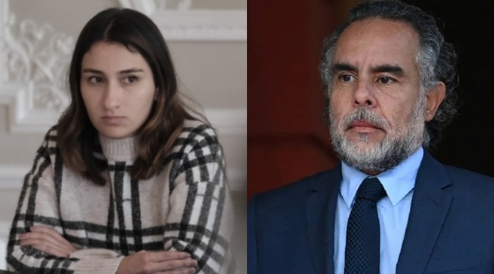 Laura Sarabia y Armando Benedetti Laura Sarabia sospecha de Benedetti como la tercera persona que estaría detrás de 'complot'