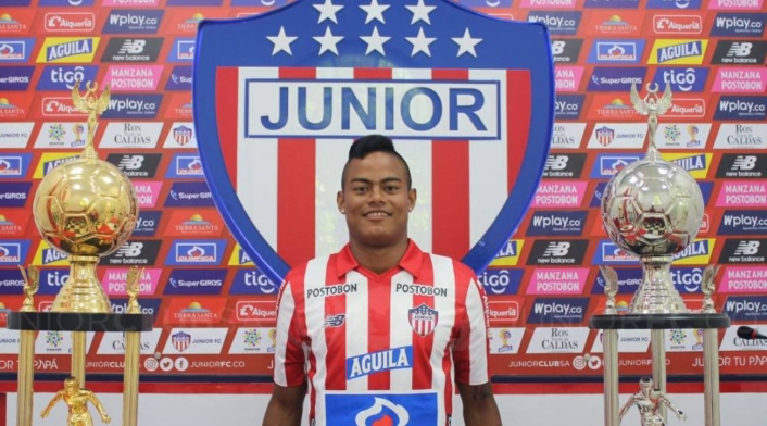 Luis Sandoval en el Junior Luis Sandoval en el Junior