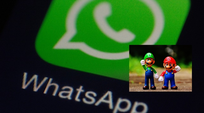 Modo Mario Bros en WhatsApp Modo Mario Bros en WhatsApp